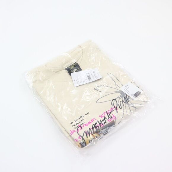 HUF X Smashing Pumpkins Bye June T-Shirt Bone Natural 2XL XXL NEW NWT - Picture 8 of 10